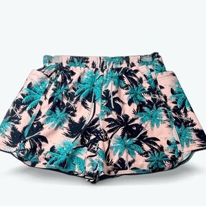 Relleciga Swim Trunks Shorts Hawaiian Tree Womens Large Designed in Paris